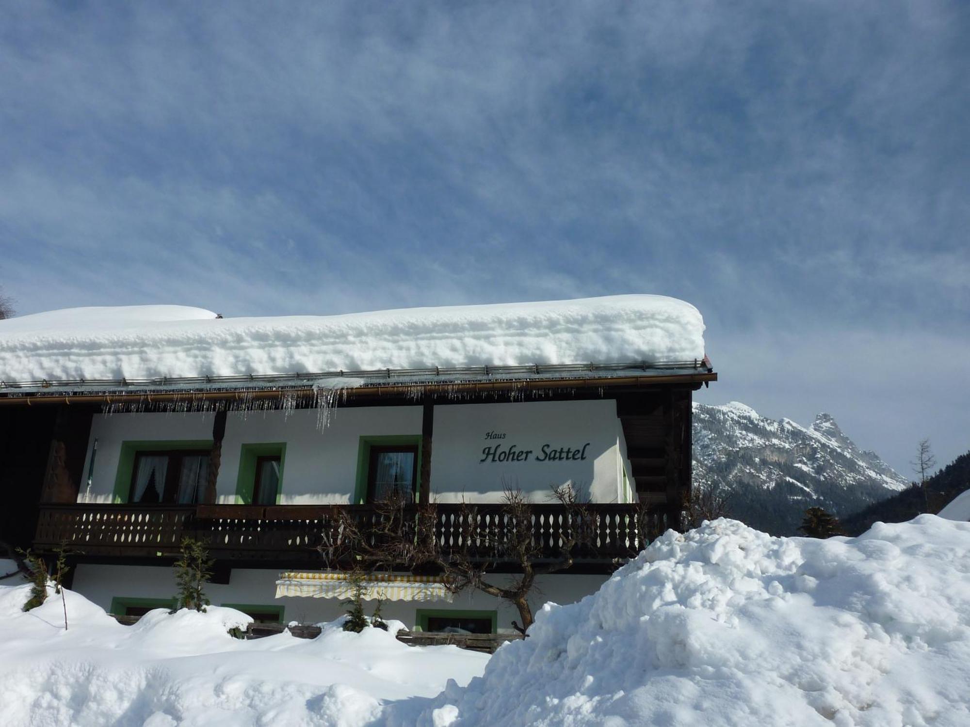 Haus Hoher Sattel Apartment Leutasch Luaran gambar
